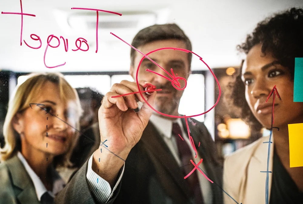 targeting career goals illustration