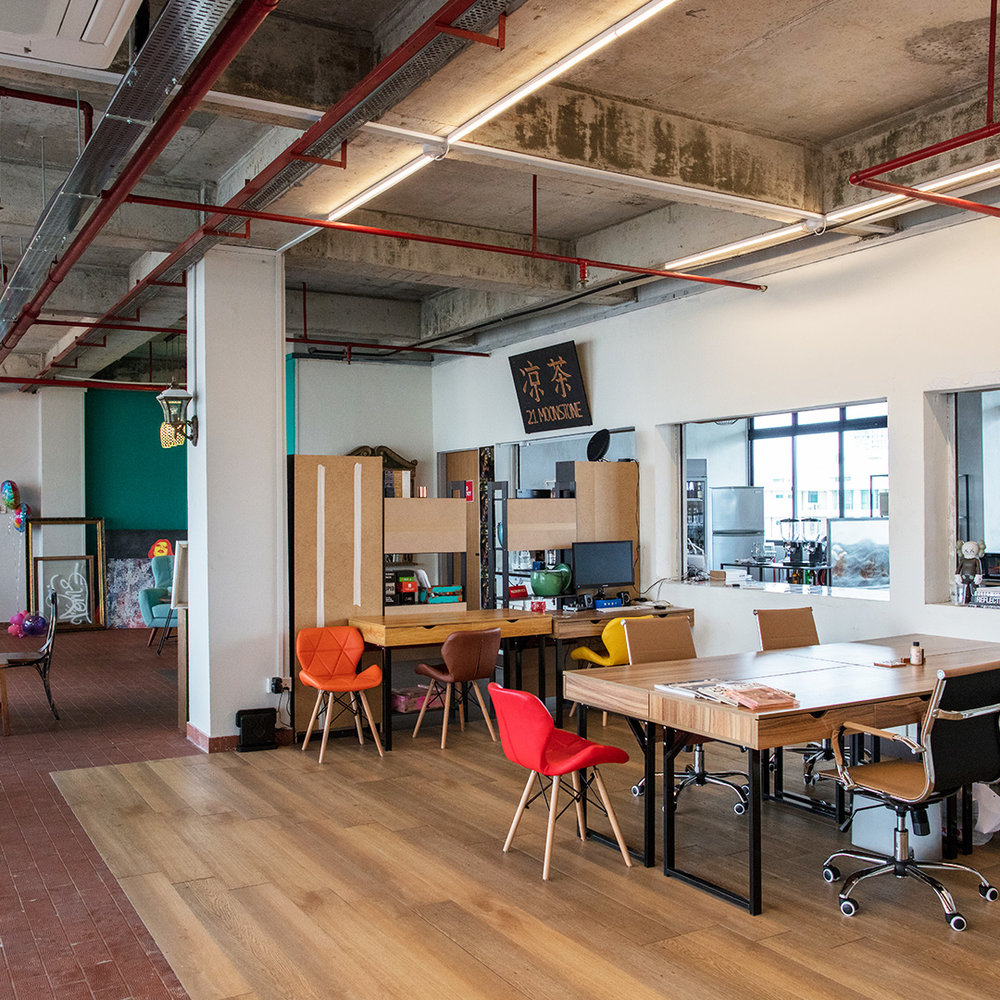 21moonstone co working space in singapore