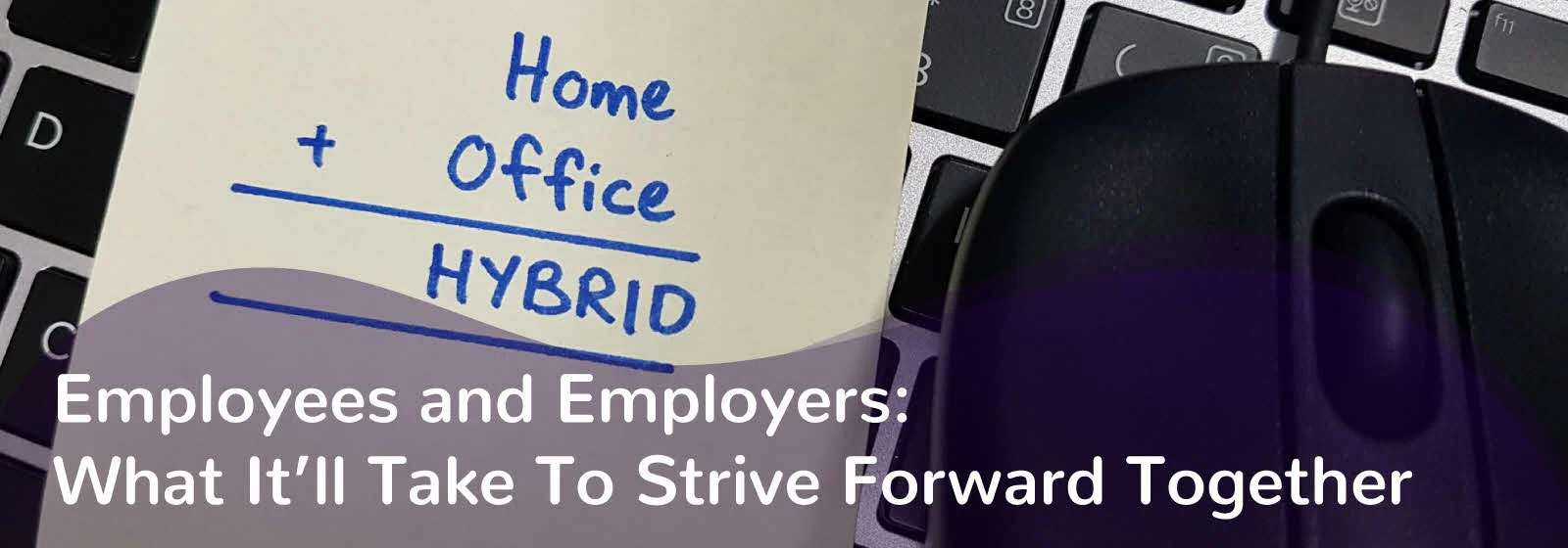 hybrid work arrangement, home and office work