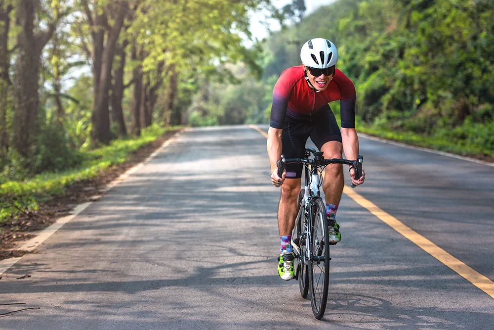 professional cyclist on the road, Emotional distress from unemployment