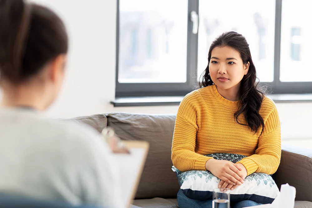 Emotional distress due to unemployment depiction