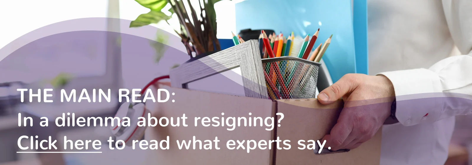 Resignation hub banner main read