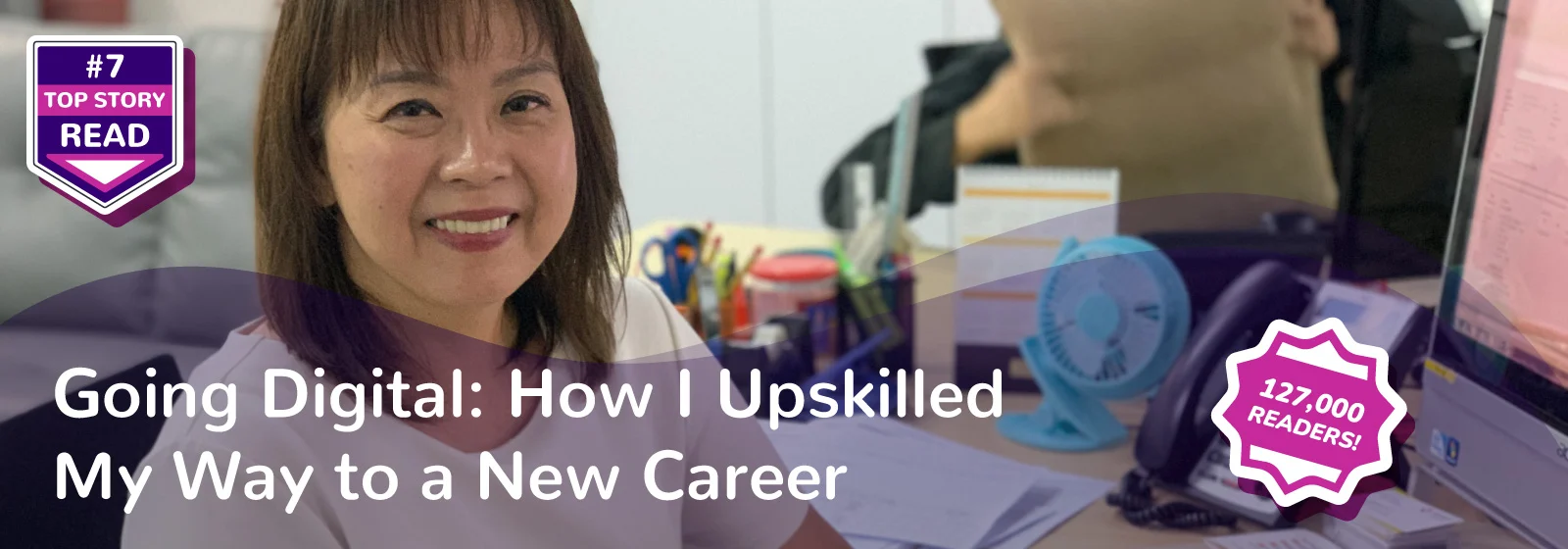 Confident working professional, upskilling to a new career