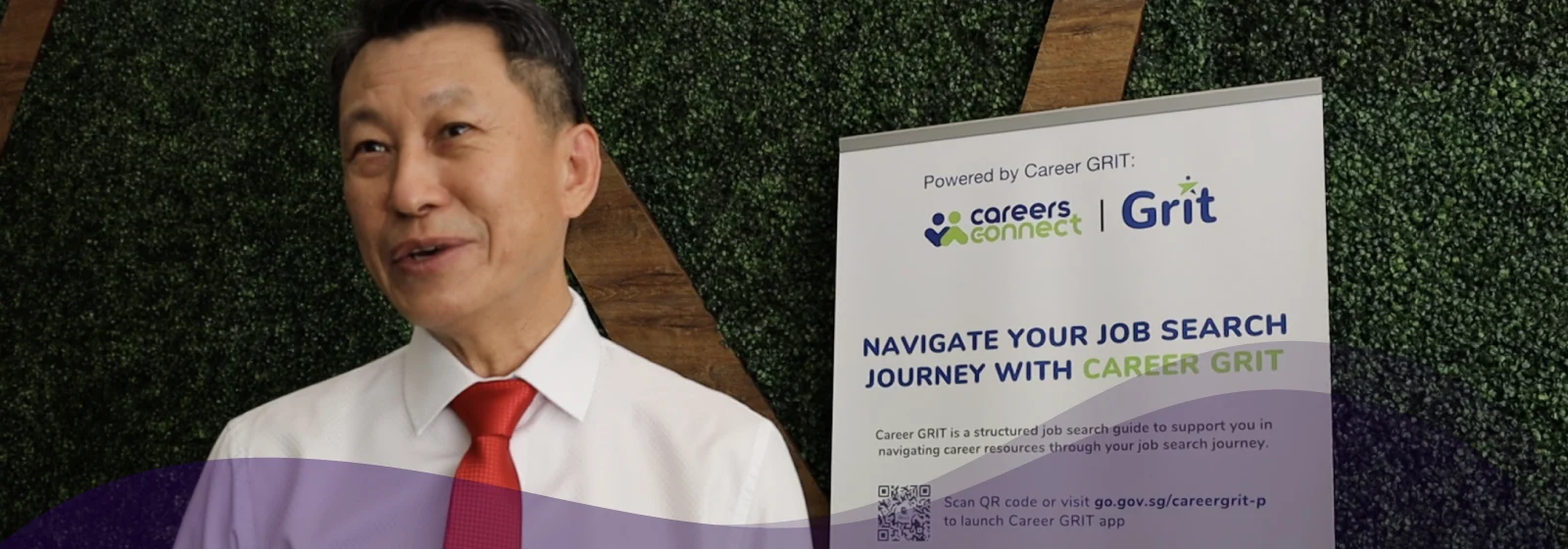 Career grit and resilience illustration