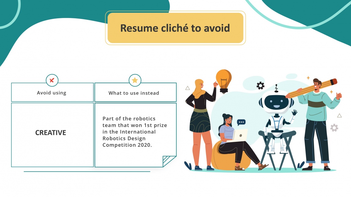 Resume clichés to avoid