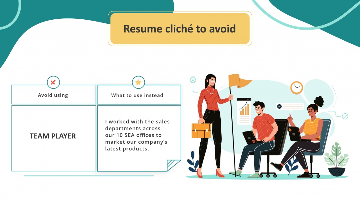 Resume clichés to avoid