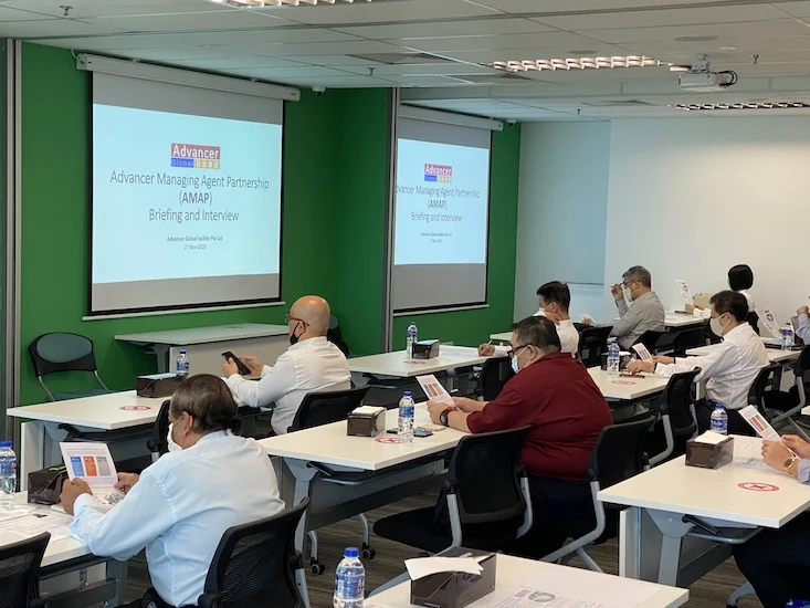 AMAP recruitment session photo