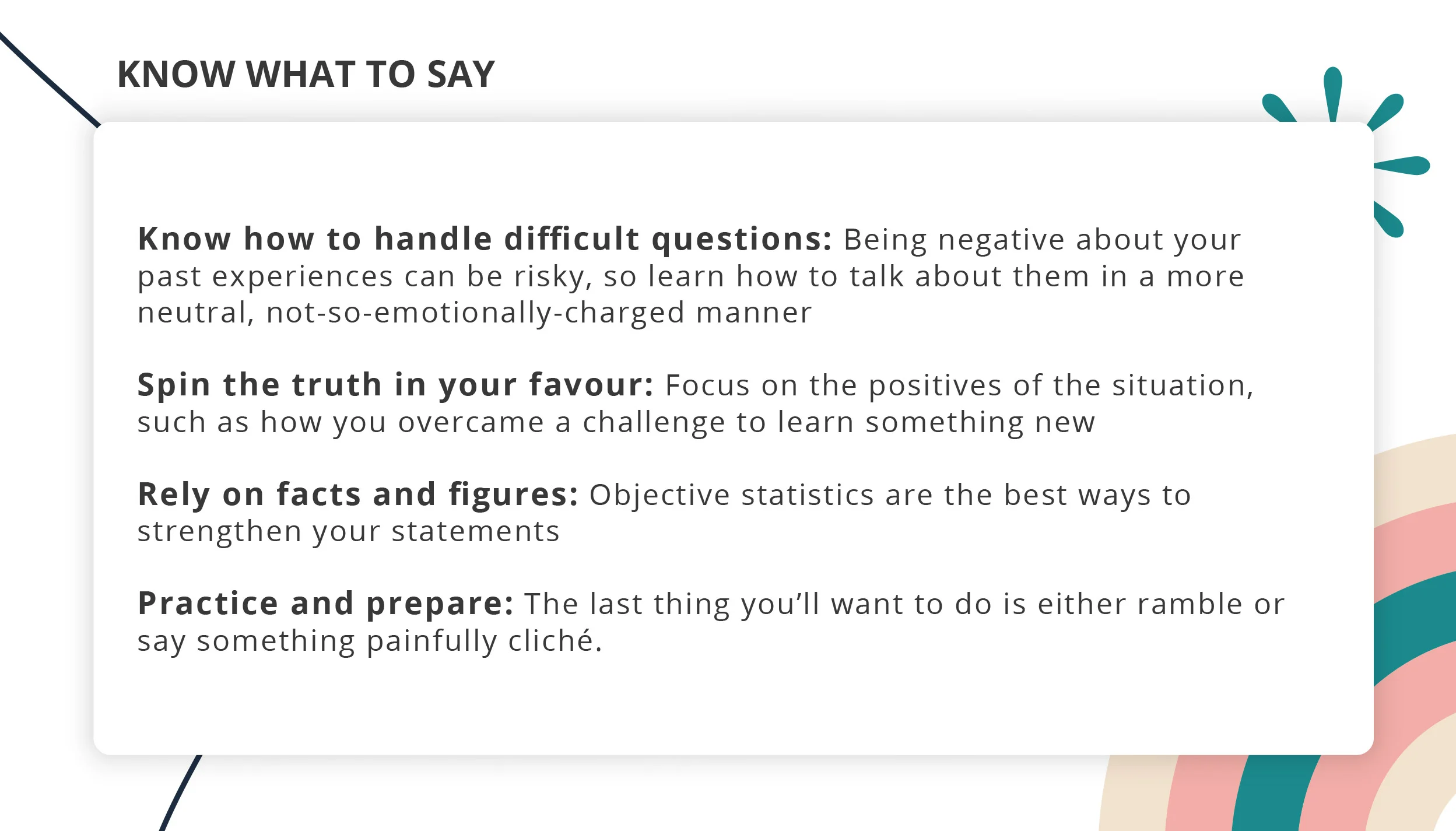 Team discussion at career upskilling event, interview questions tips, how to answer interview questions