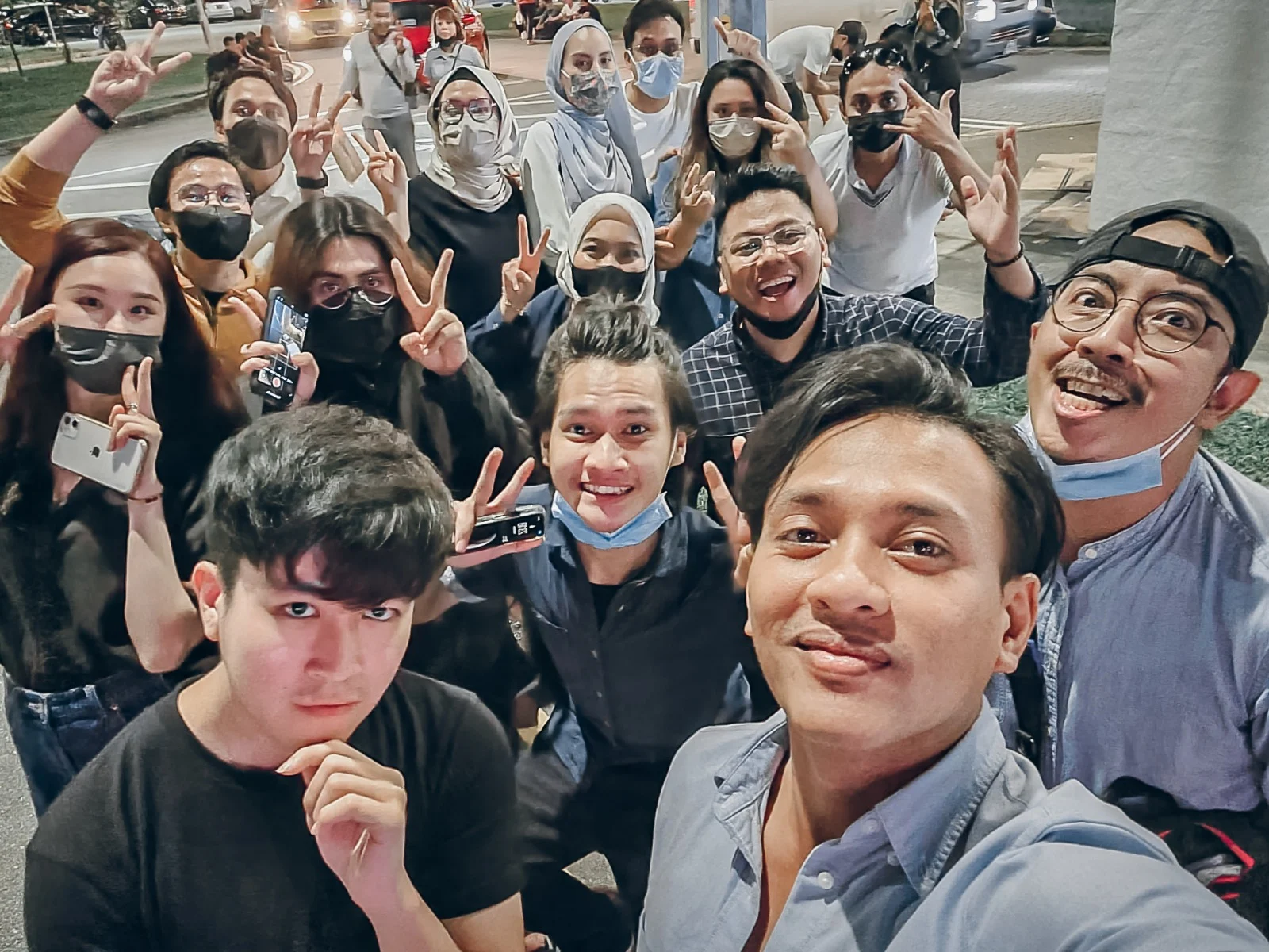 Group of people at career event or seminar