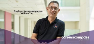 William Tan found a job through Ingeus