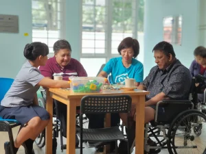 Healthcare facility care work photo