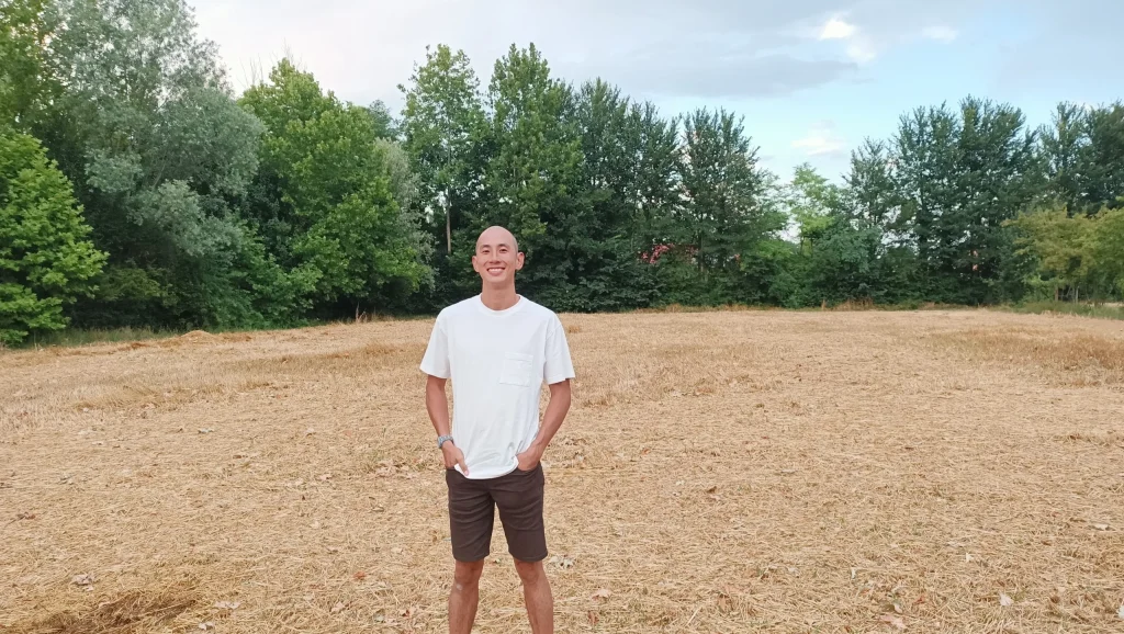 Christopher in the outdoors