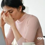 woman stressed while job hunting