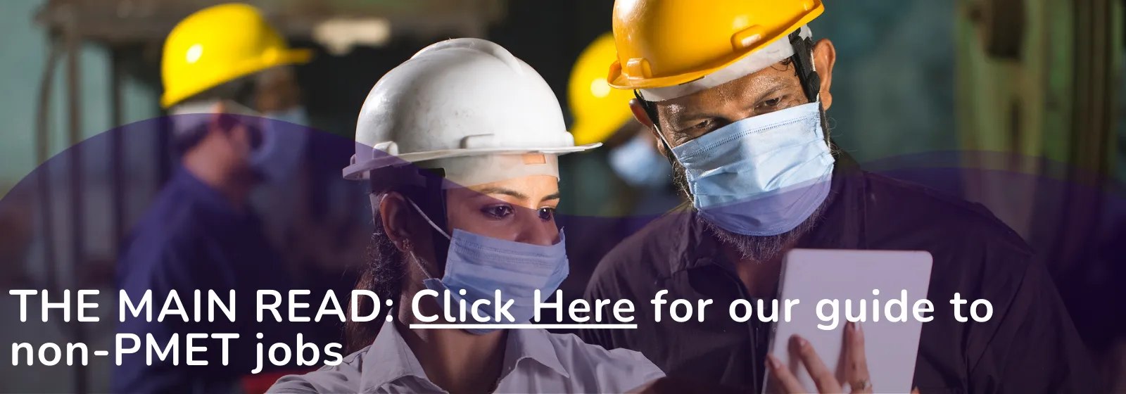 the main read banner - your guide to non-pmet jobs