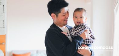 father and baby