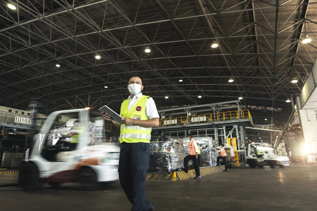 Group of professionals in discussion during a team meeting