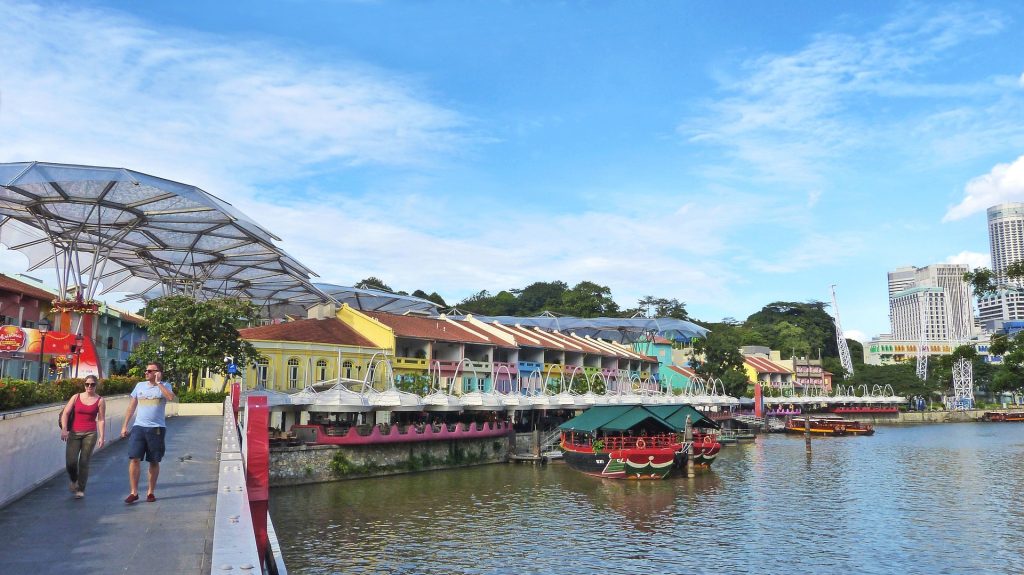 Clarke quay tourism place