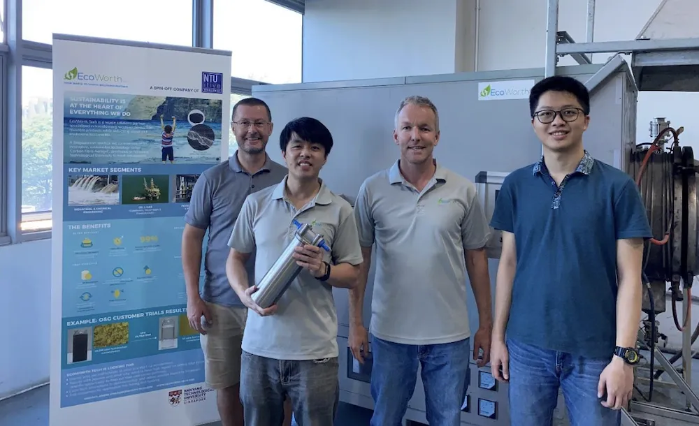 Data dashboard screenshot, sustainability sector