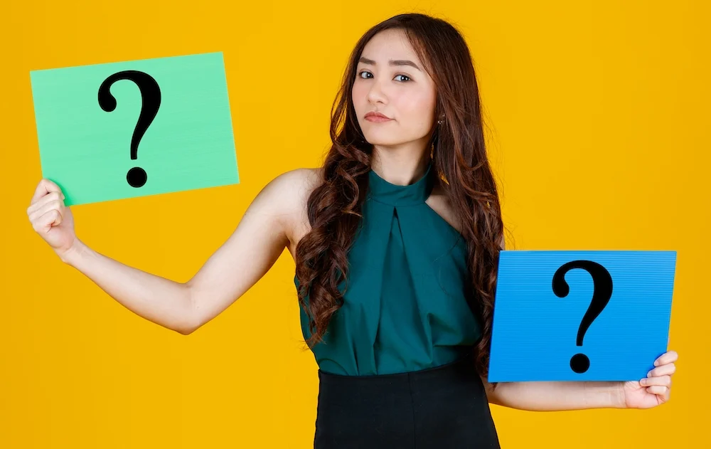 Professional reflecting on areas for improvement