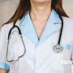 A nurse in a uniform