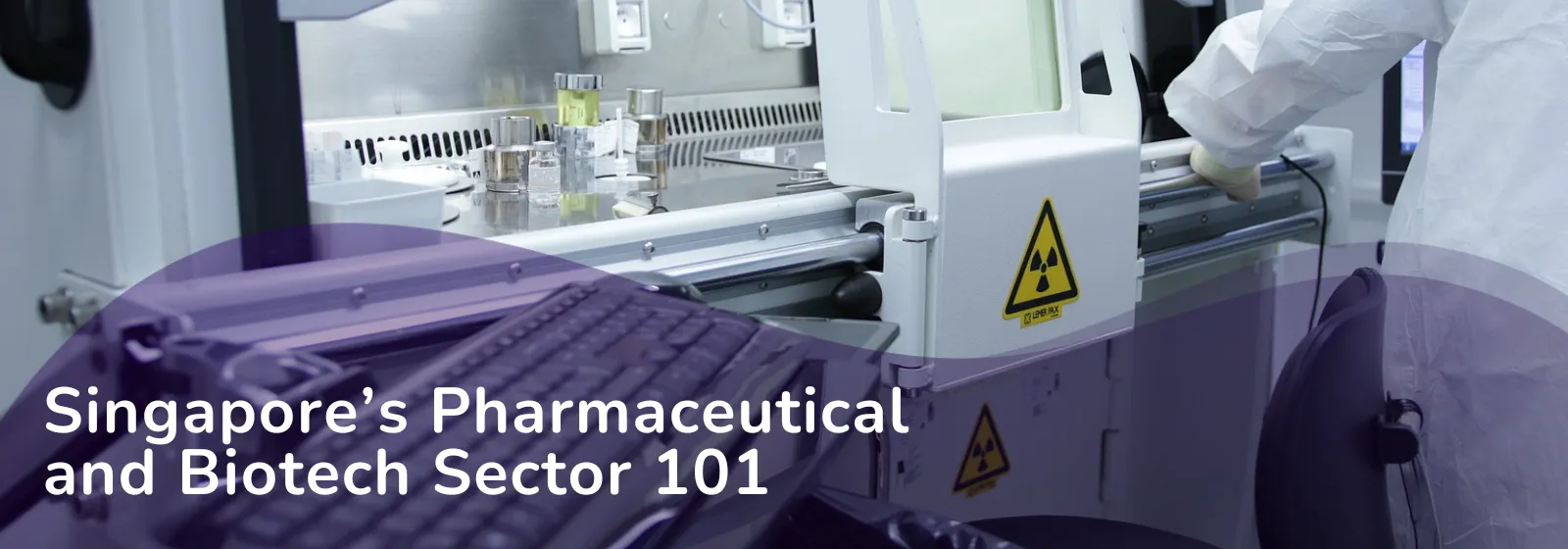 Pharmaceutical sector trends and growth data banner