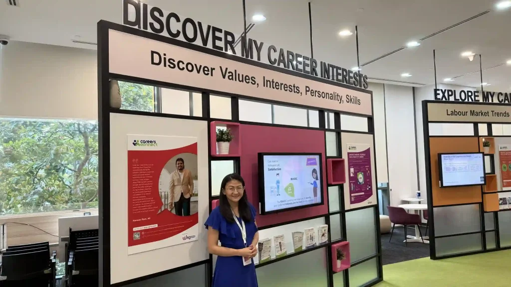 a career coach from WSG