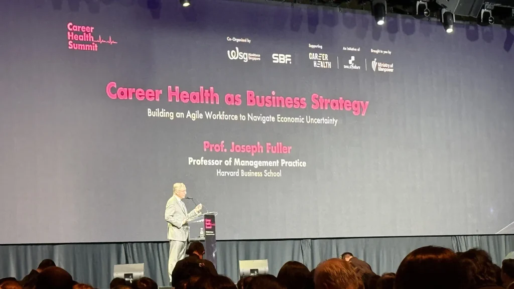 Professor Fuller at WSG's Career Health Summit