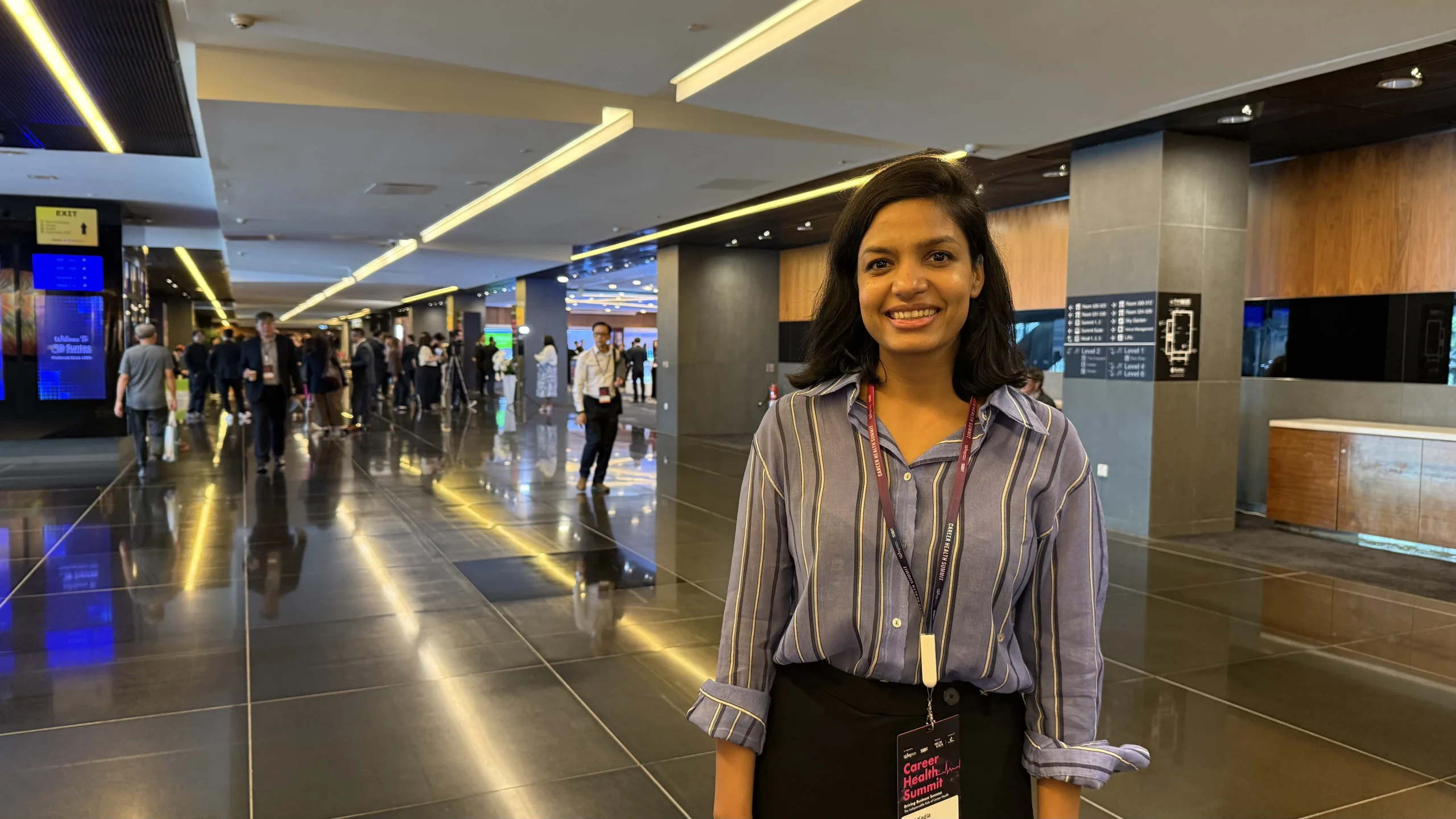 Kritvi Kedia, an associate partner at global management consultants McKinsey & Company, shared at Workforce Singapore’s Career Health Summit