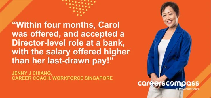 Jenny J Chiang, Career Coach, Workforce Singapore