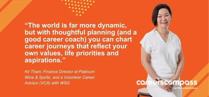 Kit Tham, Volunteer Career Advisor with WSG