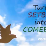 "Turn a setback into a comeback" image for Comeback Jobseeker quiz