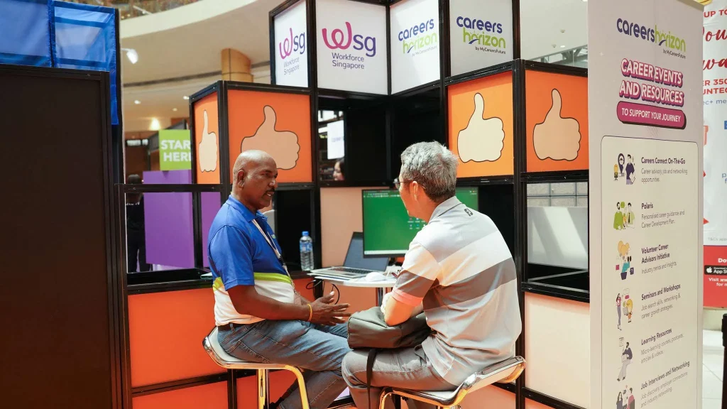 Career advisors were available throughout the event in Level 2’s Mentorship Hive to offer live, on-the-spot career advice.