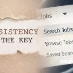 stay consistent in your job search