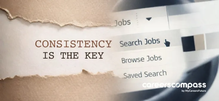 stay consistent in your job search